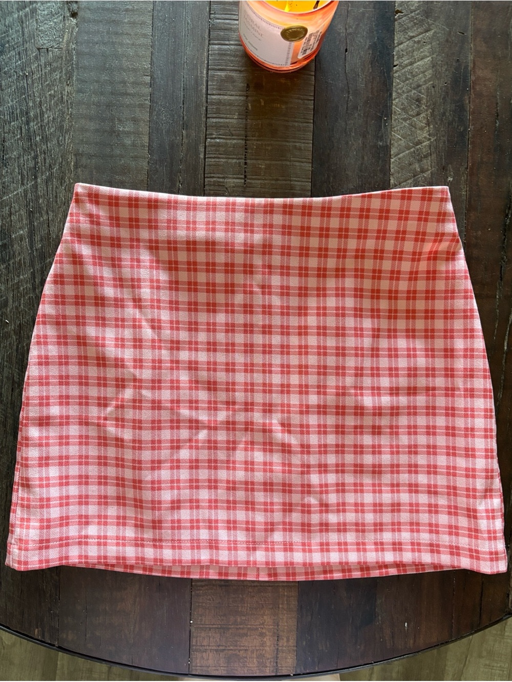 Urban Outfitters  Pink Gingham Skirt small